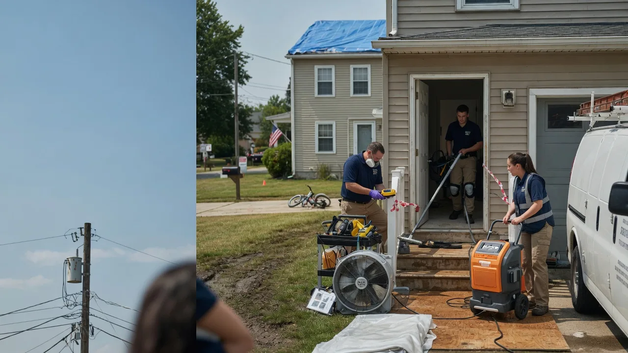 Water Damage Repair in Longview, IL near me